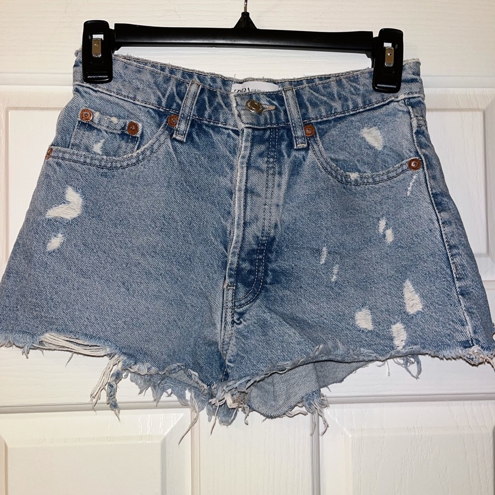 ZARA Jean Shorts